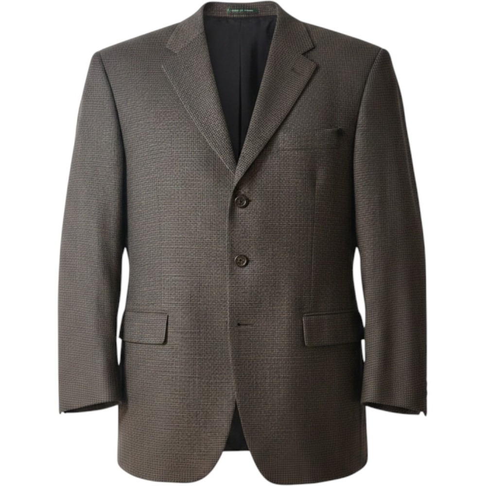 Lauren Ralph Lauren Mens Brown Glen Plaid 100%‎ Wool 3-Button Blazer Canada